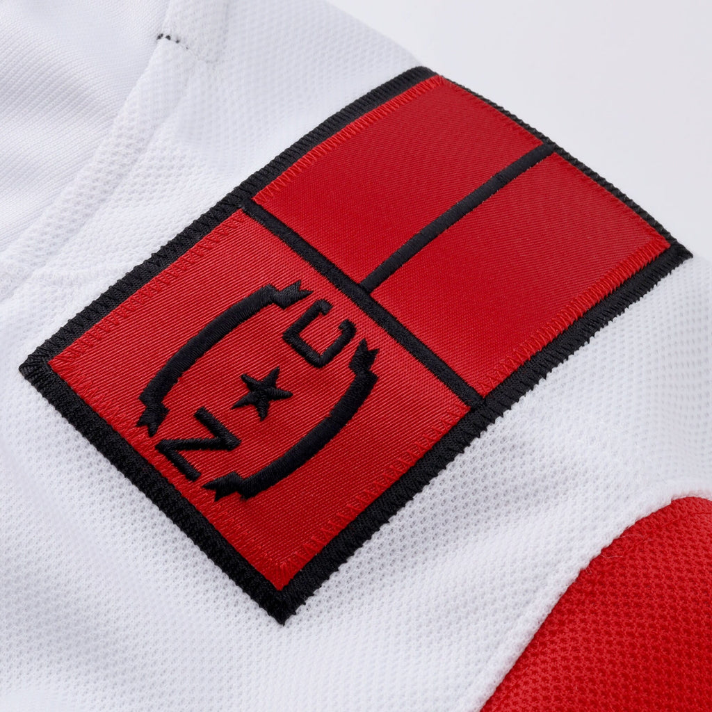 Carolina Hurricanes Sebastian Aho White Away Premium Jersey product image 6, provided for visual reference and product