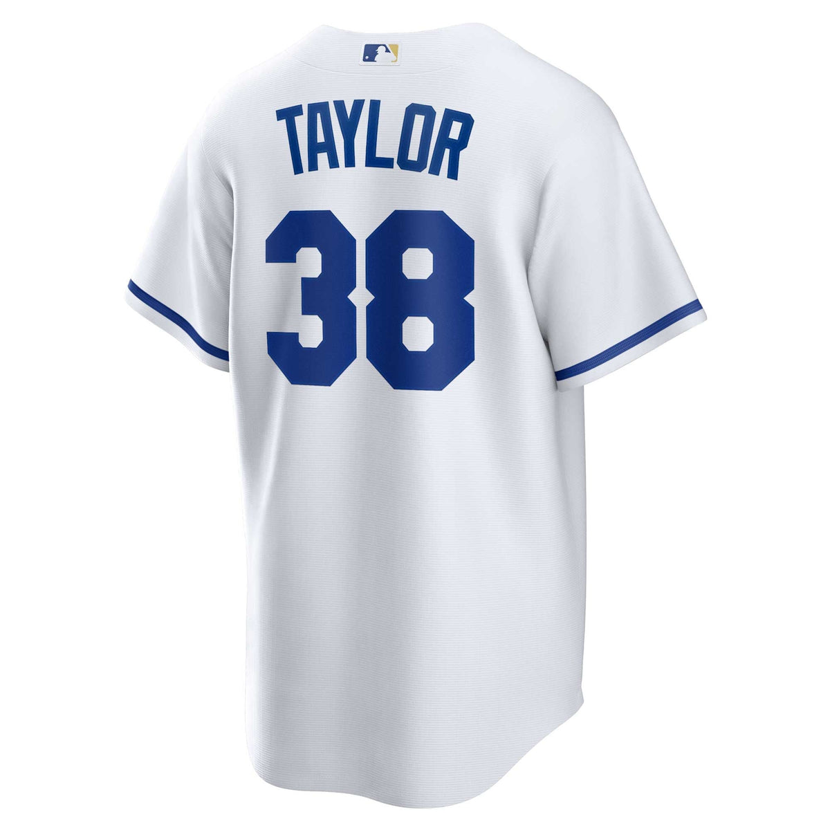 Kansas City Royals Josh Taylor White Home Replica Player Jersey product image 4, provided for visual reference and product