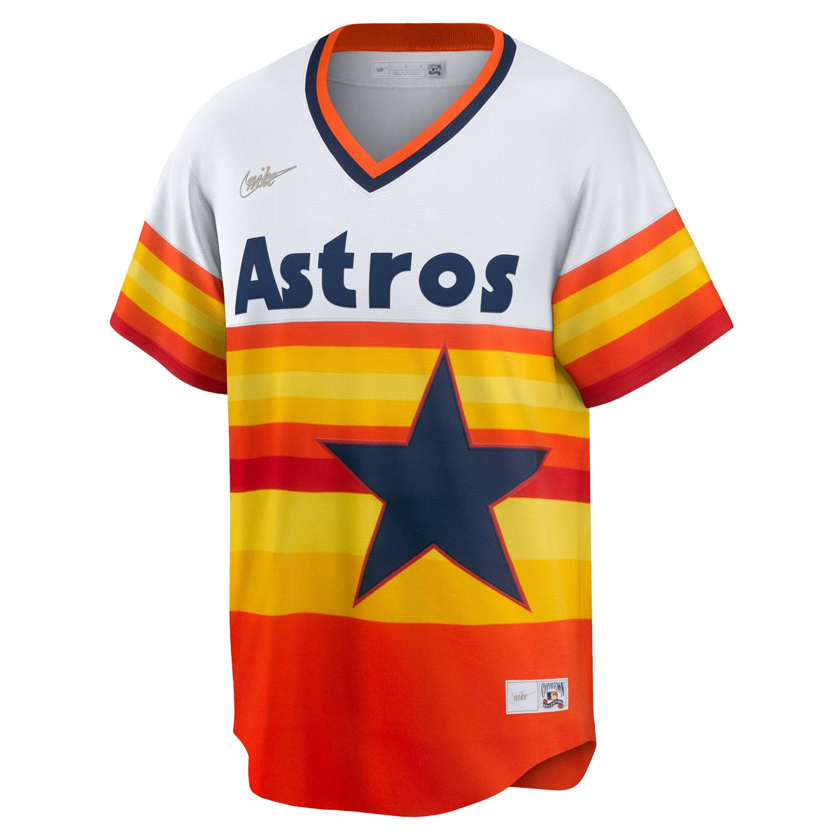 Houston Astros Craig Biggio White Home Cooperstown Collection Player Jersey product image 3, provided for visual reference