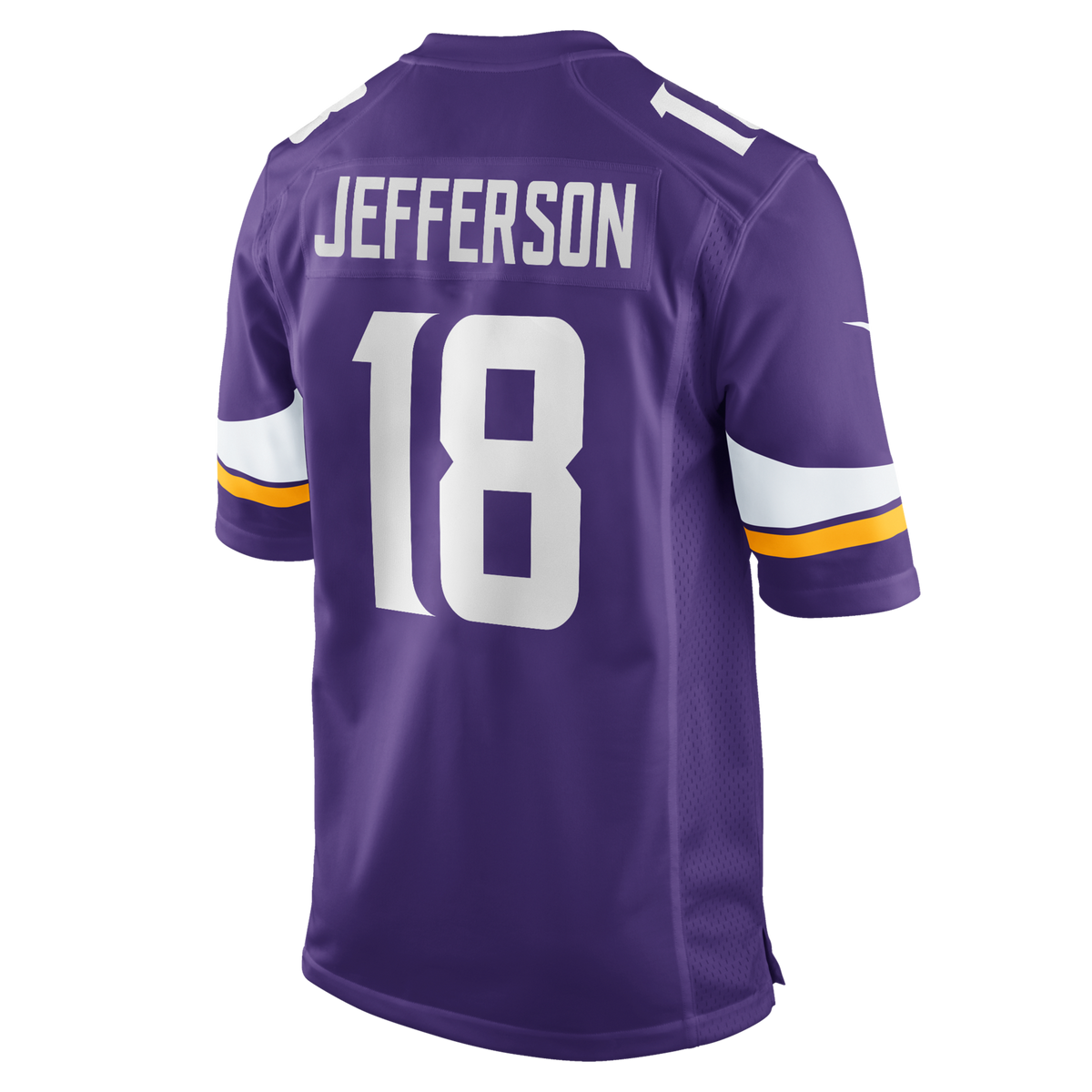 Minnesota Vikings Justin Jefferson Purple Player Game Jersey product image 8, provided for visual reference and product