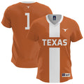 Texas Longhorns Lightweight Soccer Fashion Jersey - Burnt Orange product image 1, provided for visual reference and product