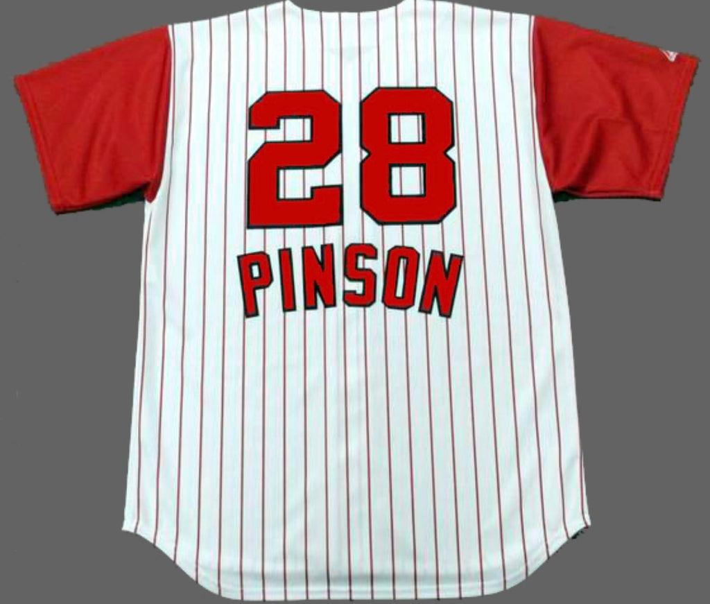Vada Pinson Cincinnati Reds Official MLB Majestic Jersey product image 1