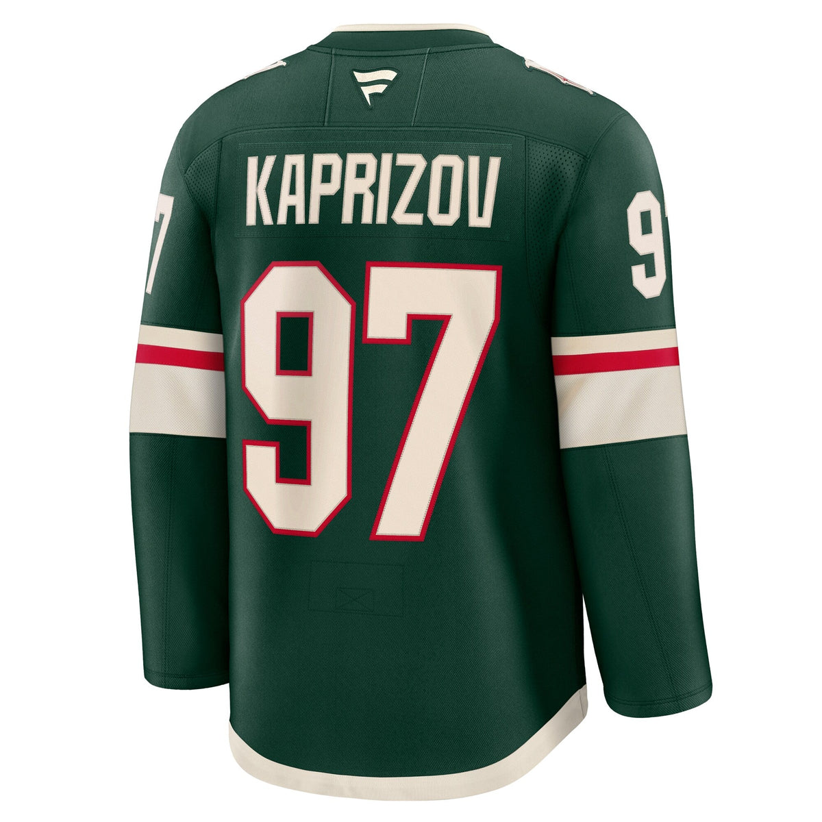 Minnesota Wild Kirill Kaprizov Green Home Premium Jersey product image 4, provided for visual reference and product detail