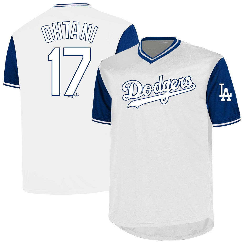 Los Angeles Dodgers Shohei Ohtani White Big & Tall Name & Number Jersey product image 2, provided for visual reference and