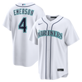 Seattle Mariners Colt Emerson White Home Replica Jersey product image 1, provided for visual reference and product detail