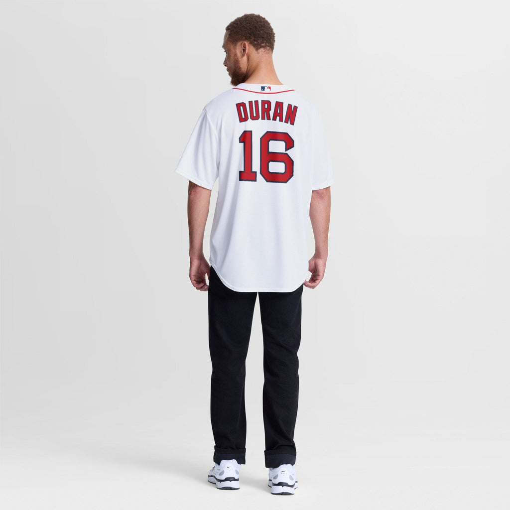 Boston Red Sox Jarren Duran White Home Replica Jersey product image 6, provided for visual reference and product detail