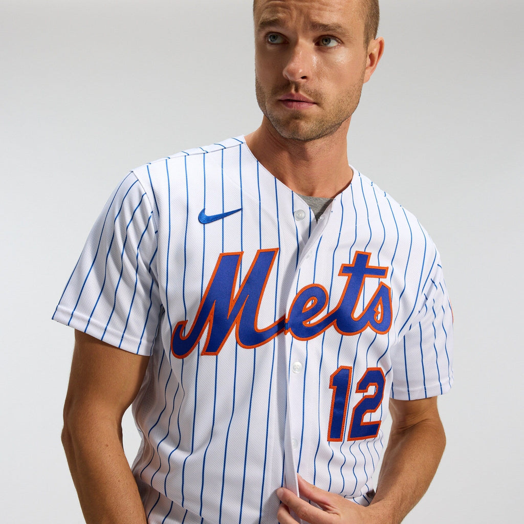 New York Mets Francisco Lindor White Home Authentic Player Jersey product image 11, provided for visual reference and