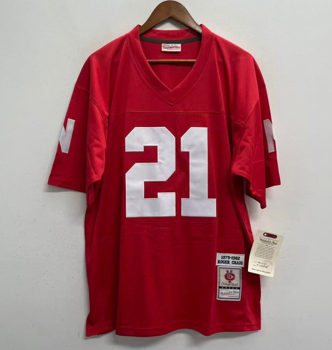 Roger Craig Nebraska Cornhuskers Official NCAA Mitchell & product image 2