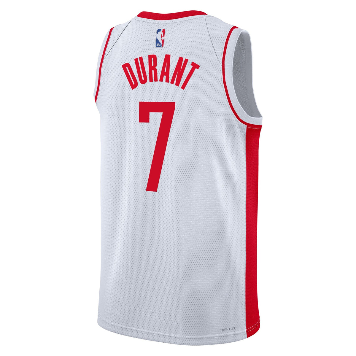 Houston Rockets Association Edition Swingman Jersey - White - Kevin Durant product image 4, provided for visual reference