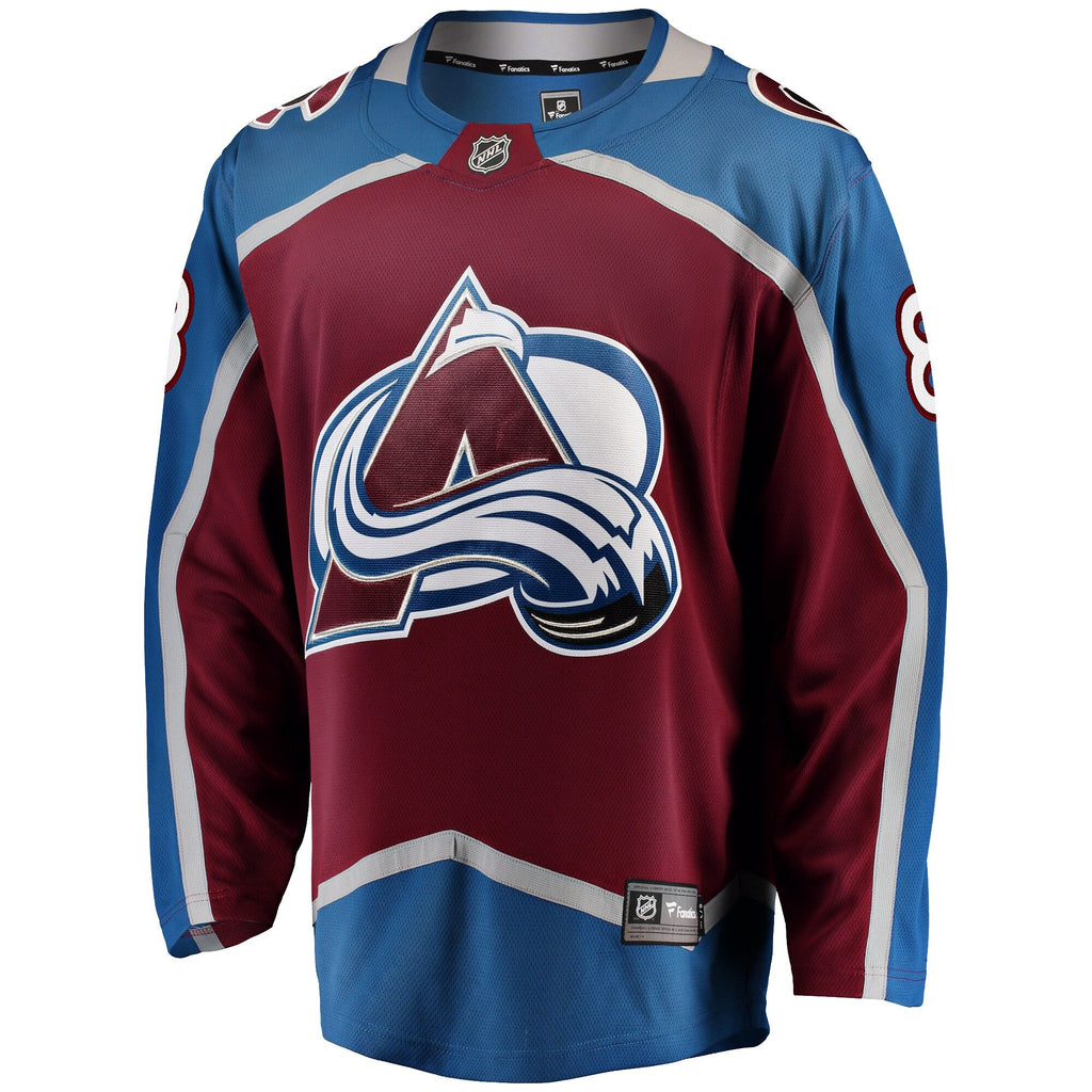 Cale Makar Colorado Avalanche Home Breakaway Player Jersey - Maroon product image 3, provided for visual reference and