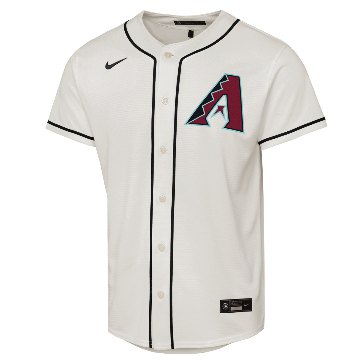 Male Arizona Diamondbacks Nolan Arenado White Home Replica Jersey product image 3, provided for visual reference and product
