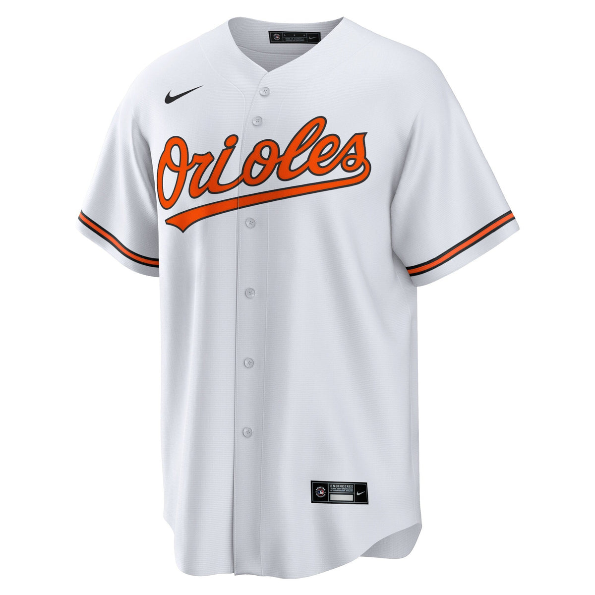 Baltimore Orioles Felix Bautista White Replica Player Jersey product image 3, provided for visual reference and product