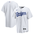 Los Angeles Dodgers White Home Replica Jersey product image 1, provided for visual reference and product detail review
