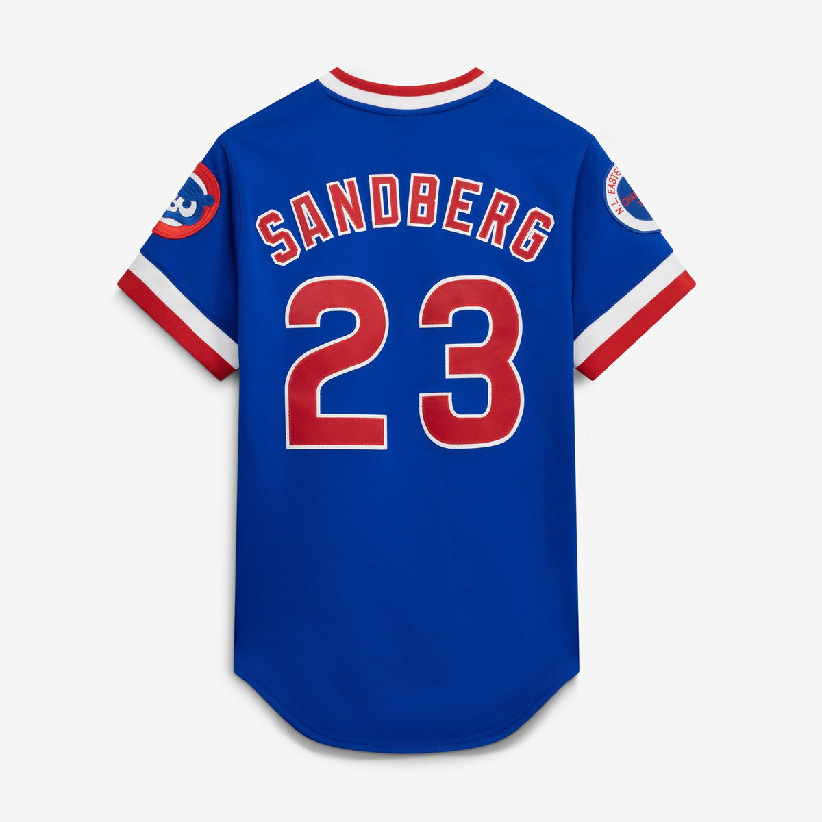 Chicago Cubs 1984 Ryne Sandberg Throwback Royal Authentic Jersey product image 4, provided for visual reference and product