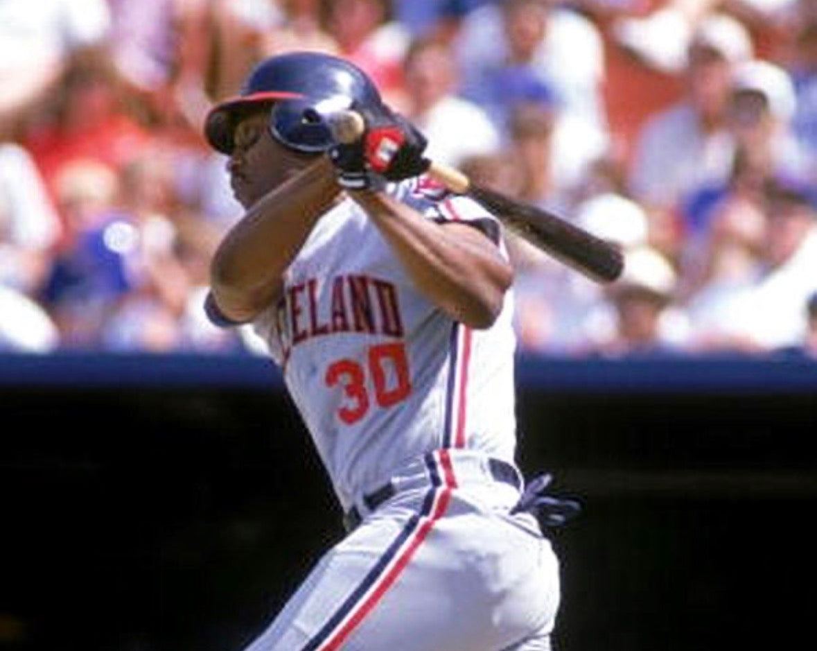 Joe Carter Cleveland Indians Official MLB Majestic Jersey product image 4