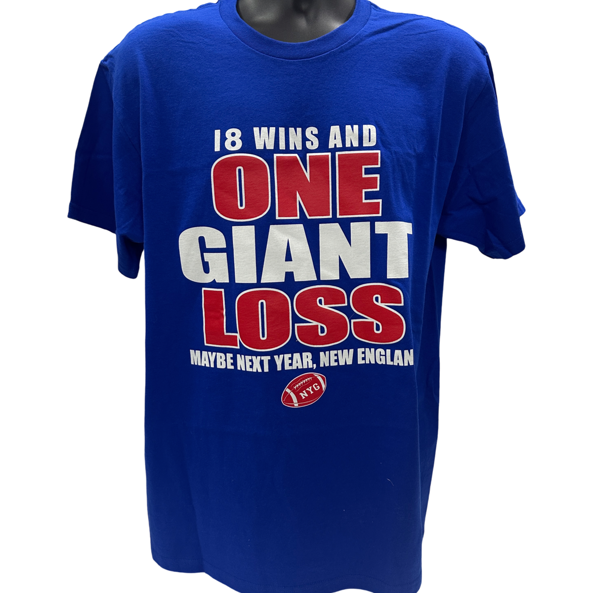 Fruit Of The Loom New York Giants T-Shirt Size - L product image 1, provided for visual reference and product detail review