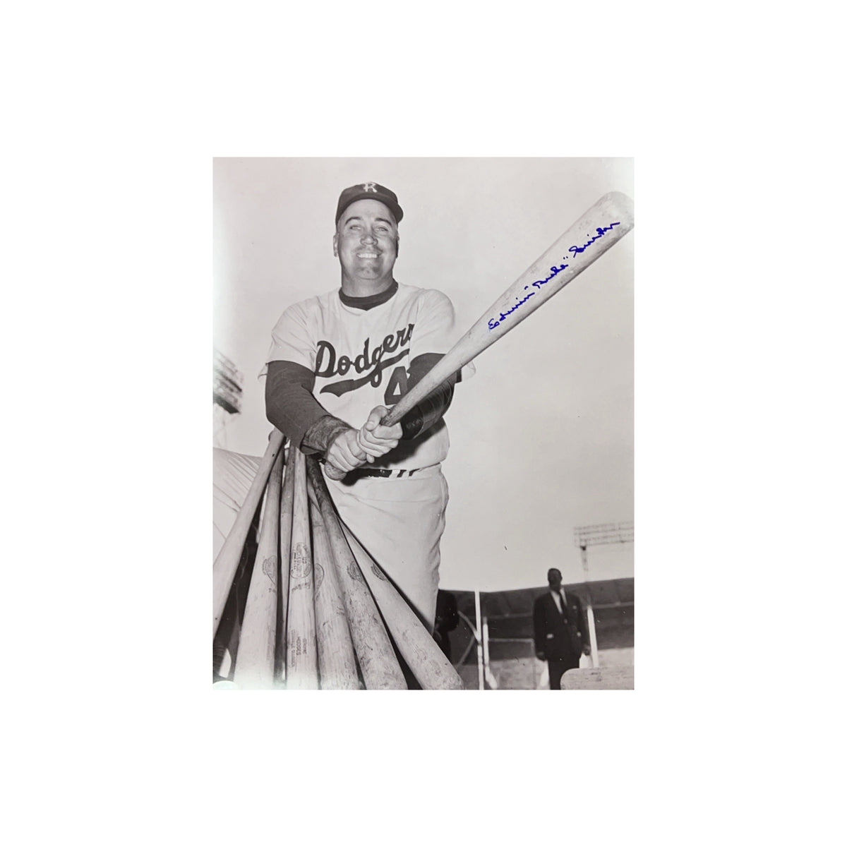 Duke Snider Autographed Brooklyn Dodgers Full Name 16x20 JSA product image 1, provided for visual reference and product