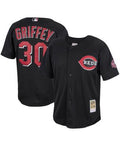 Ken Griffey Jr. Cincinnati Reds Official MLB Mitchell & product image 1