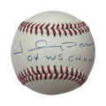 Johnny Damon Autographed Inscribed 04 World Series OMLB Steiner product image 1, provided for visual reference and product