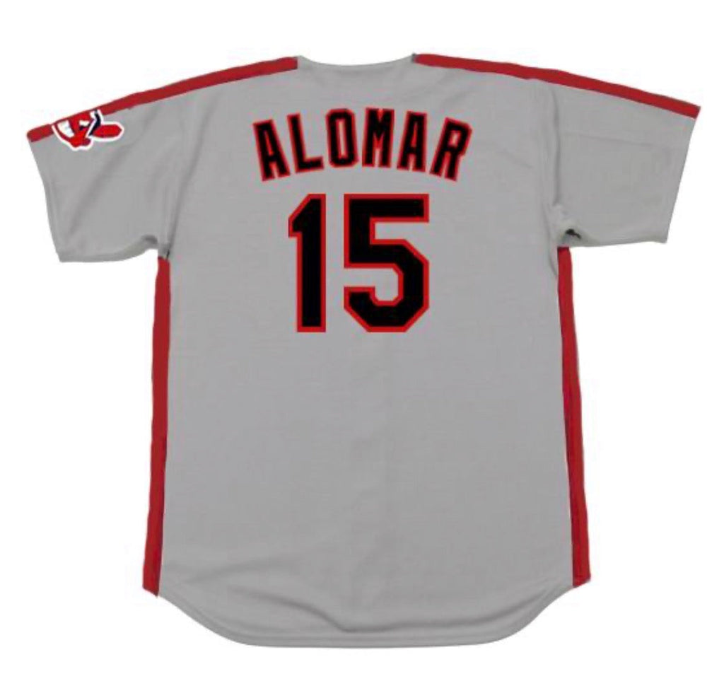 Sandy Alomar Cleveland Indians Official MLB Majestic Jersey product image 1