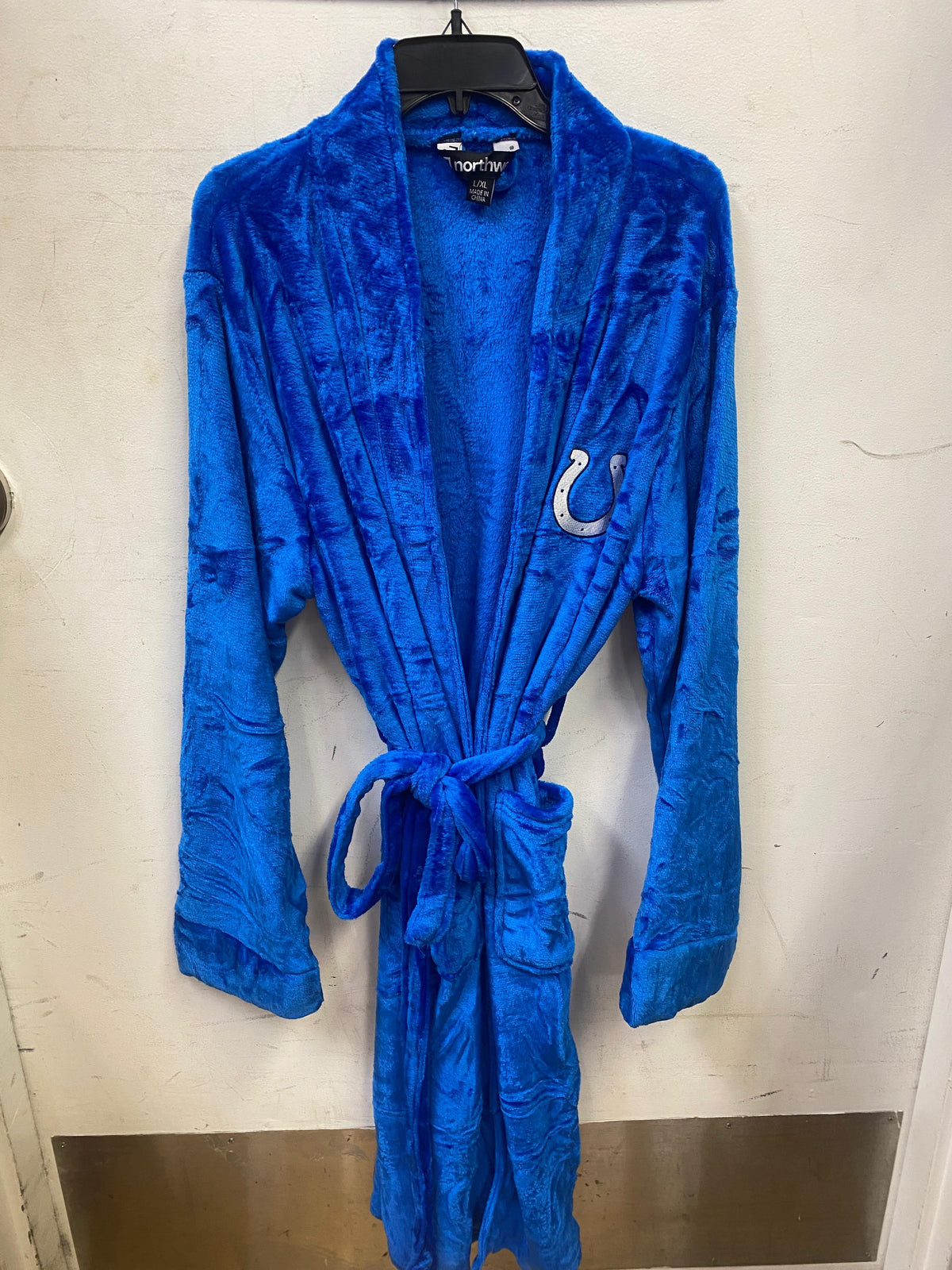 Indianapolis Colts Men’s/Woman Official NFL bath robe 26x47 product image 2