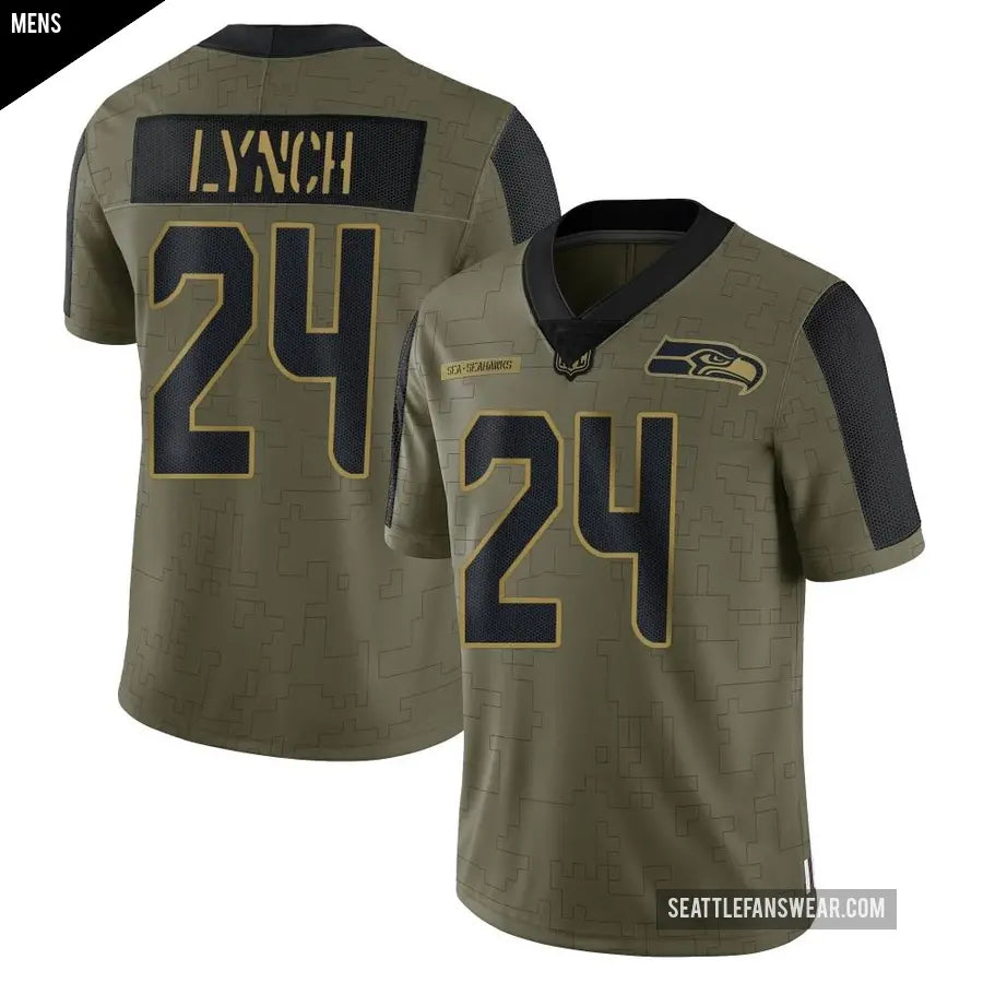 Marshawn Lynch Seattle Seahawks Official NFL Nike Salute to product image 1