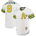 Athletics Reggie Jackson White 1972 Cooperstown Collection Authentic Jersey product image 1, provided for visual reference