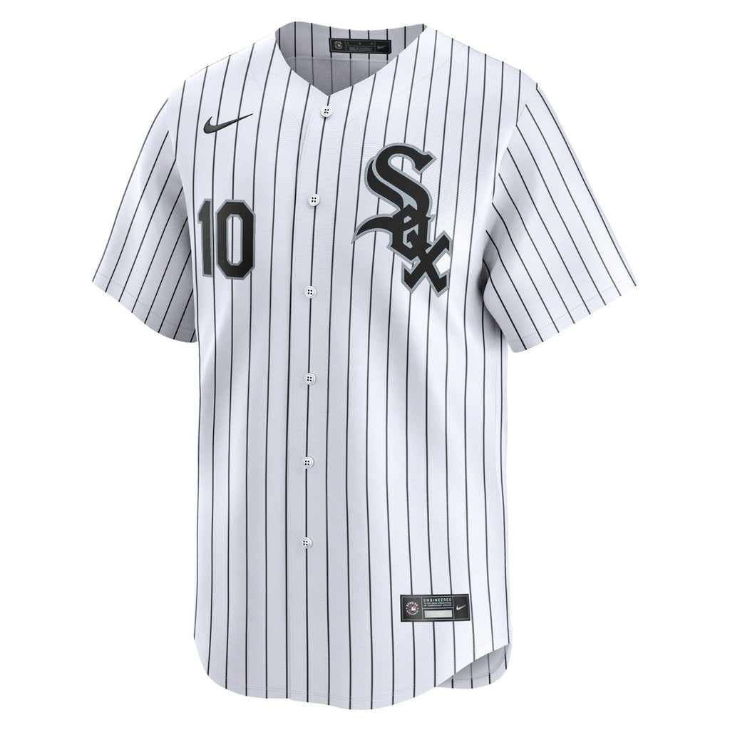 Chicago White Sox Yoan Moncada White Home Limited Player Jersey product image 3, provided for visual reference and product