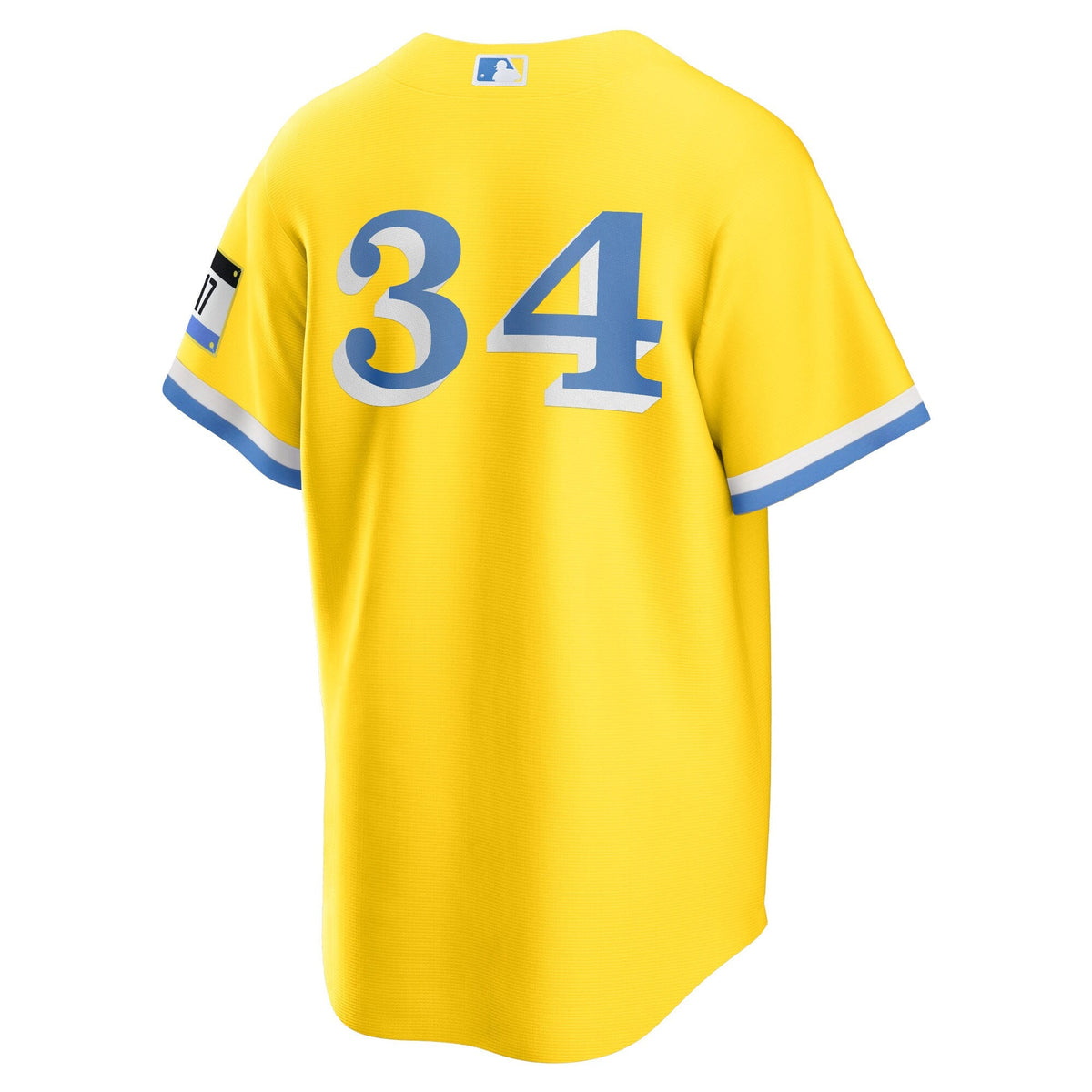 Boston Red Sox David Ortiz Gold Retired Player City Connect Replica Jersey product image 4, provided for visual reference