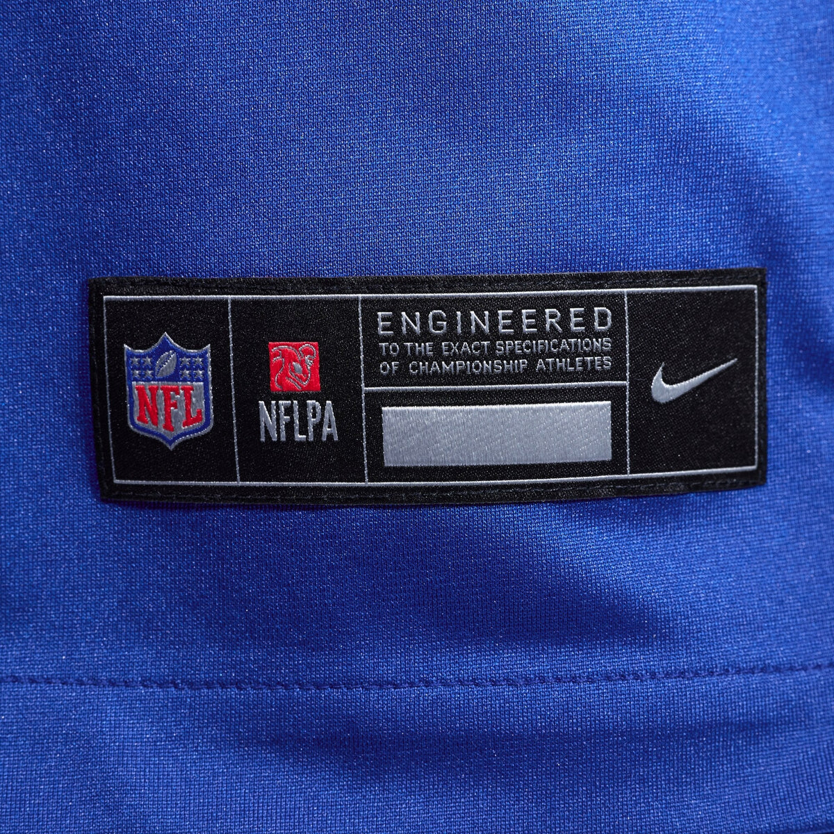 Los Angeles Rams Davante Adams Royal Game Player Jersey product image 6, provided for visual reference and product detail