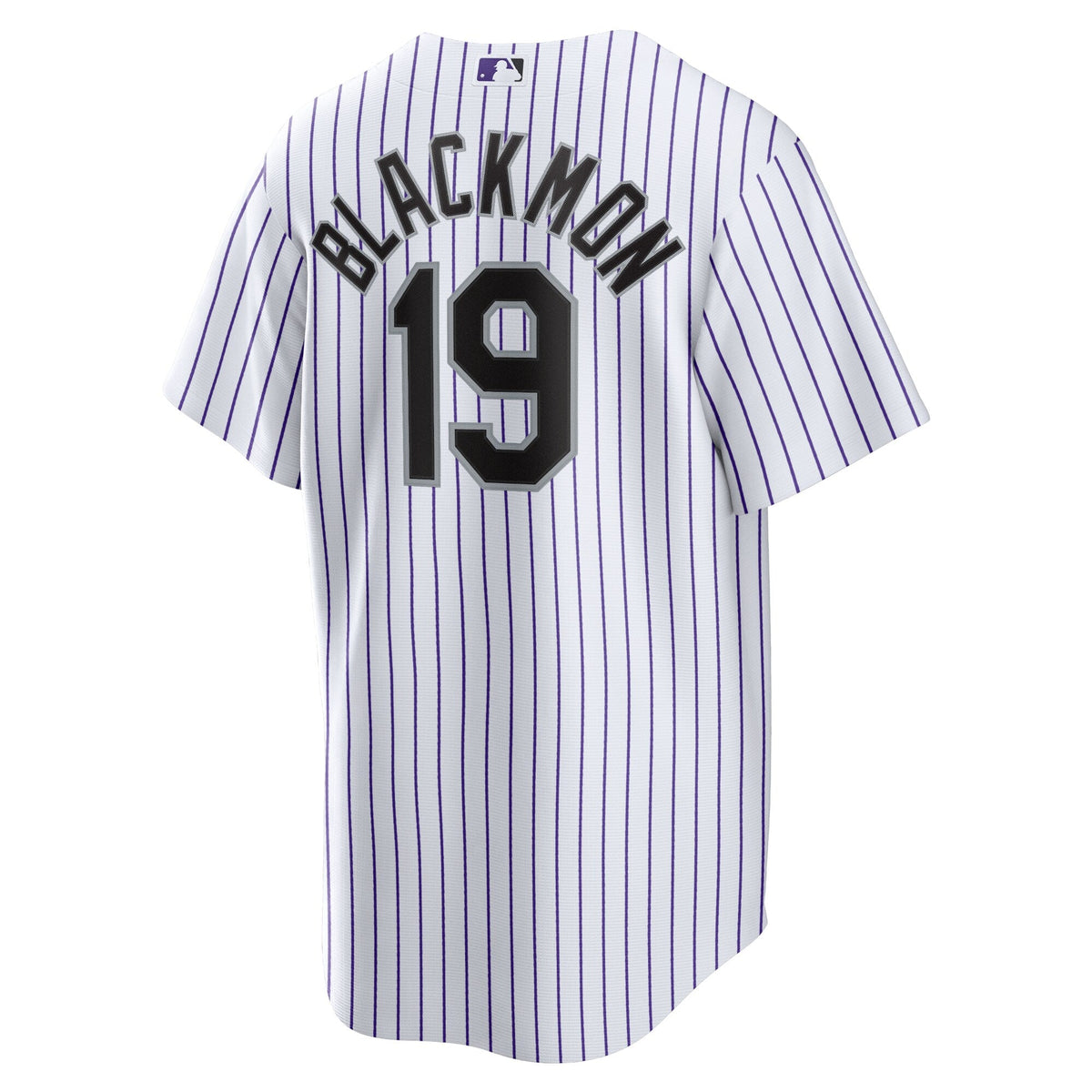 Colorado Rockies Charlie Blackmon White Home Replica Player Name Jersey product image 4, provided for visual reference and