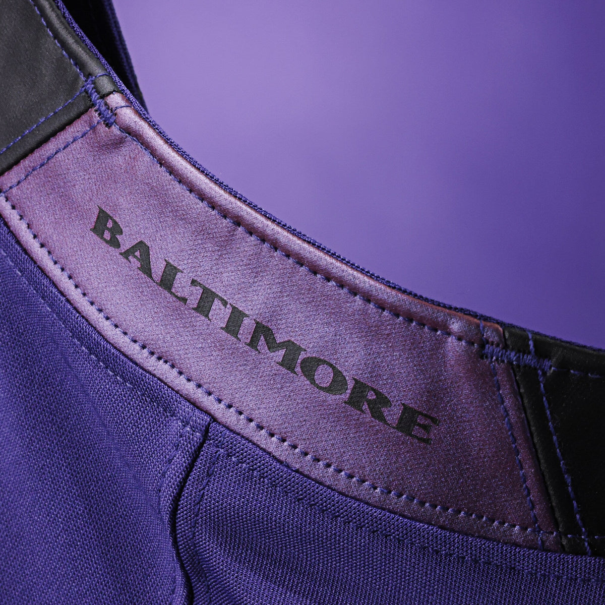 Baltimore Ravens Lamar Jackson Purple Team Vapor F.U.S.E. Stitched Limited Jersey product image 7, provided for visual