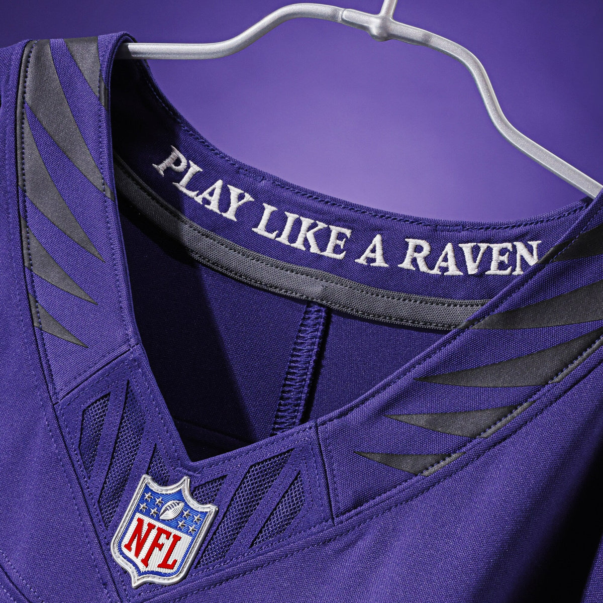 Baltimore Ravens Lamar Jackson Purple Team Vapor F.U.S.E. Stitched Limited Jersey product image 6, provided for visual