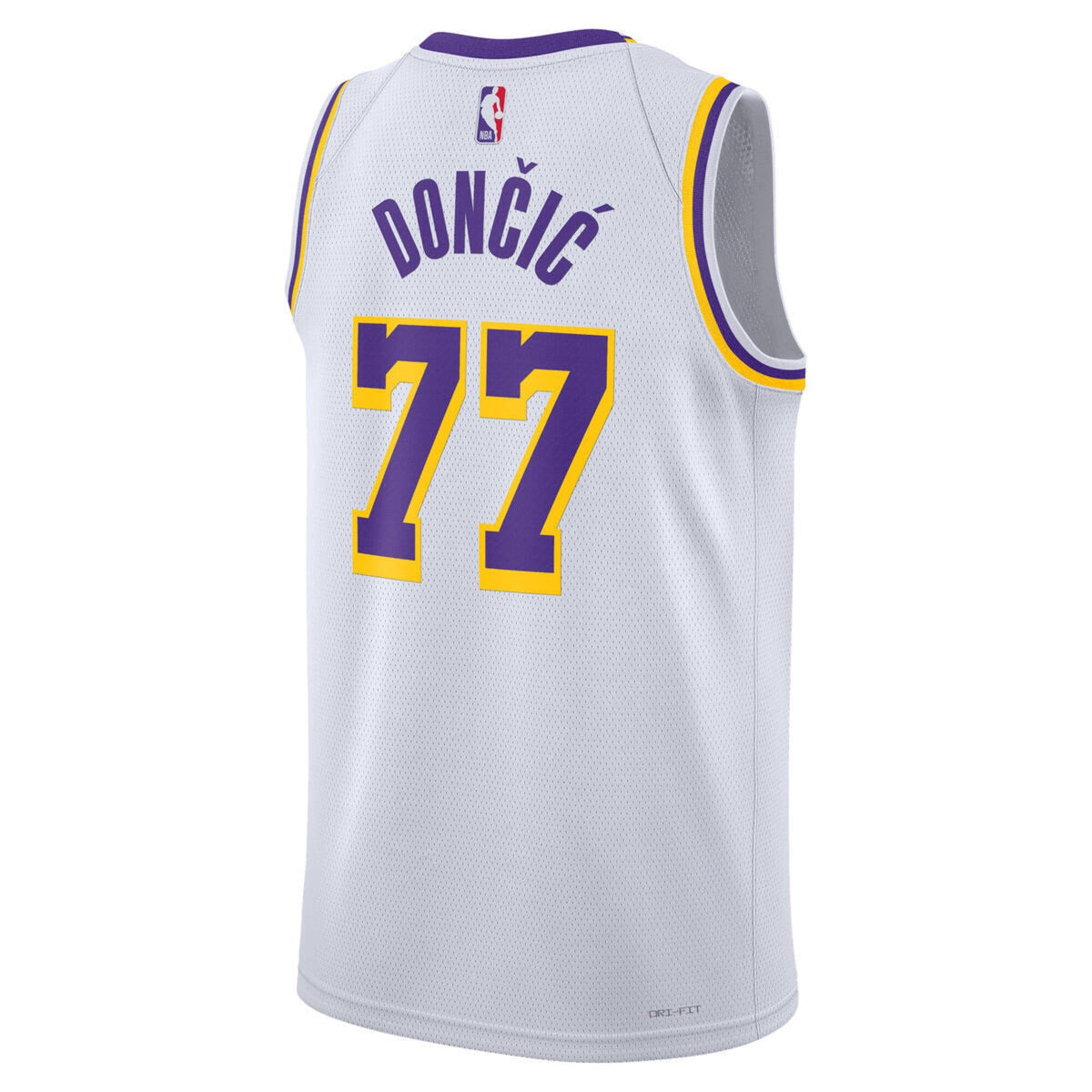 Los Angeles Lakers Association Swingman Jersey - Luka Doncic product image 4, provided for visual reference and product