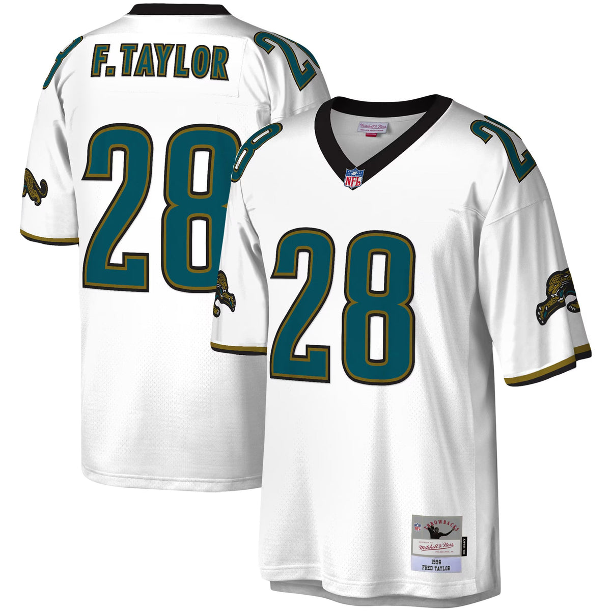 Fred Taylor Jacksonville Jaguars official NFL Mitchell & product image 1