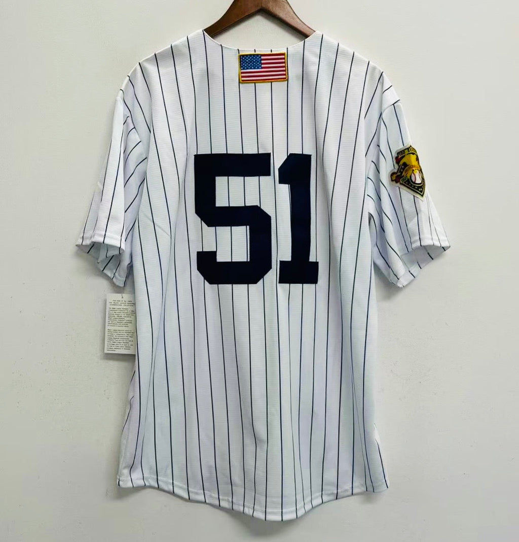 Bernie Williams 2001 New York Yankees Official MLB Mitchell product image 1
