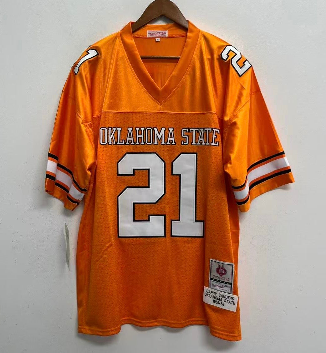 Barry Sanders Oklahoma State Official NCAA Mitchell & Ness product image 2
