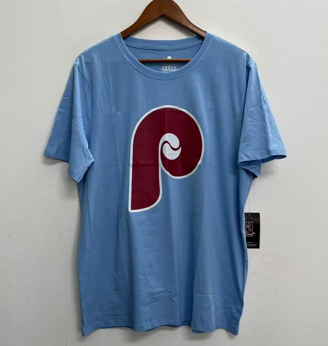 Philadelphia Phillies baseball MLB retro logo T shirt product image 1