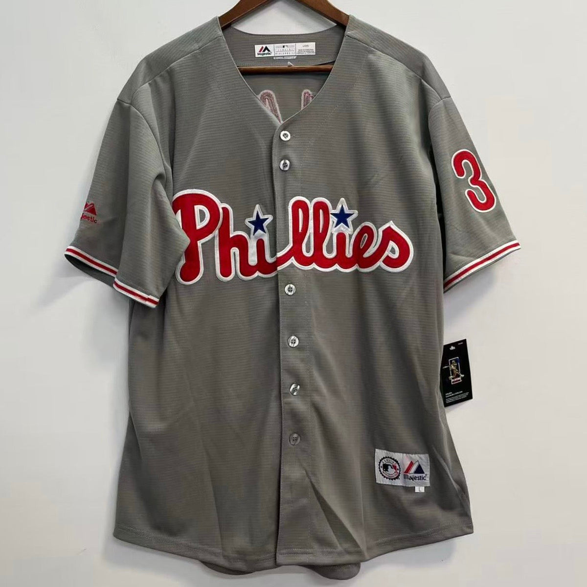 Roy Halladay Philadelphia Phillies Official MLB Jersey gray product image 2