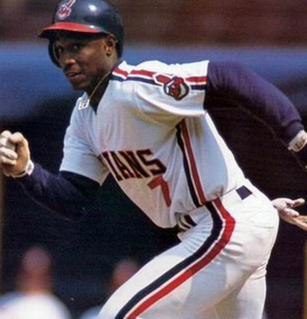 Kenny Lofton Cleveland Indians Official MLB Jersey Majestic product image 3