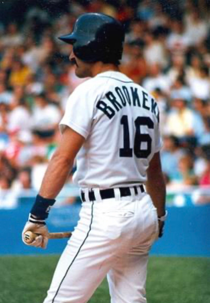 Tom Brookens Detroit Tigers Official MLB Majestic Jersey product image 3