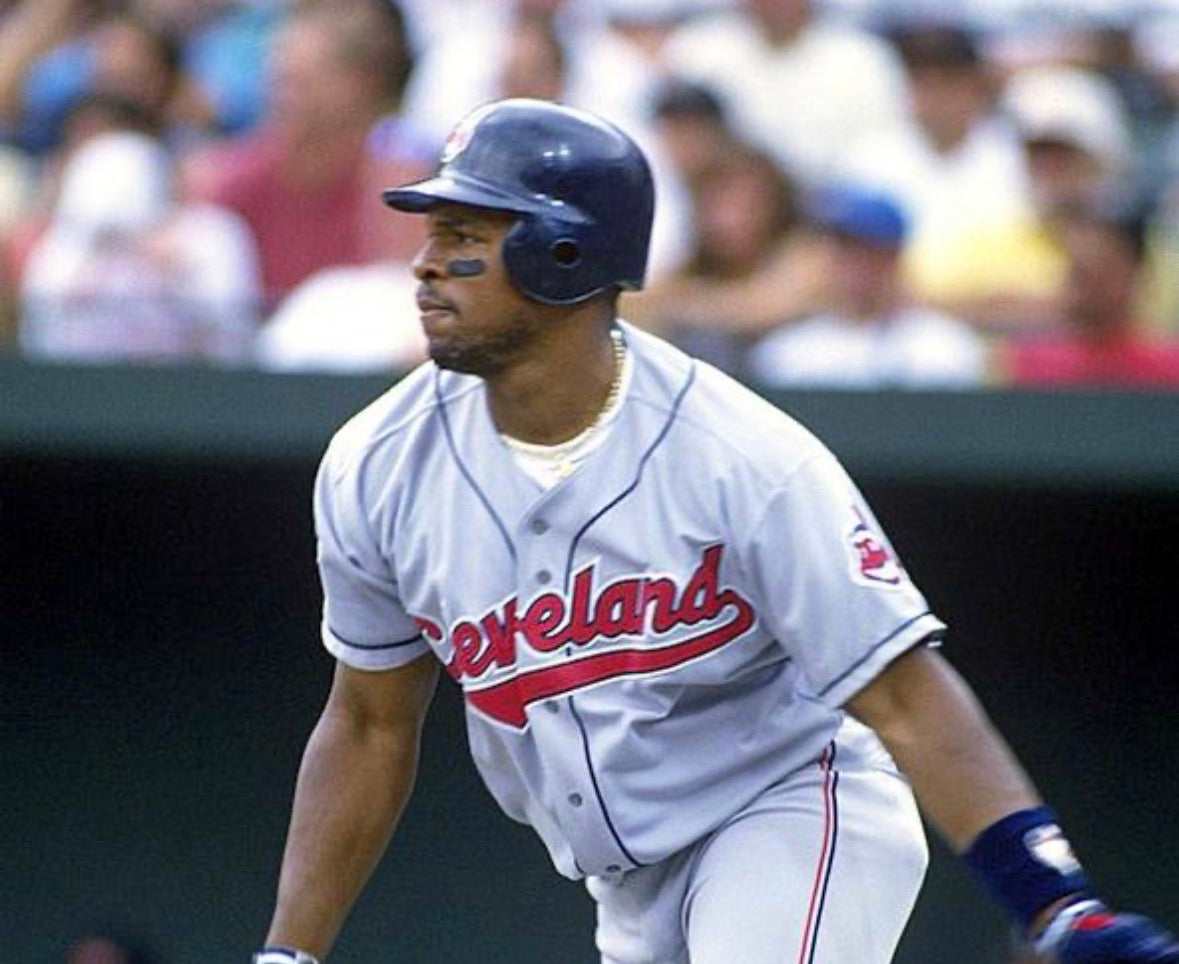 Albert Belle Cleveland Indians Official MLB Majestic 1995 product image 4