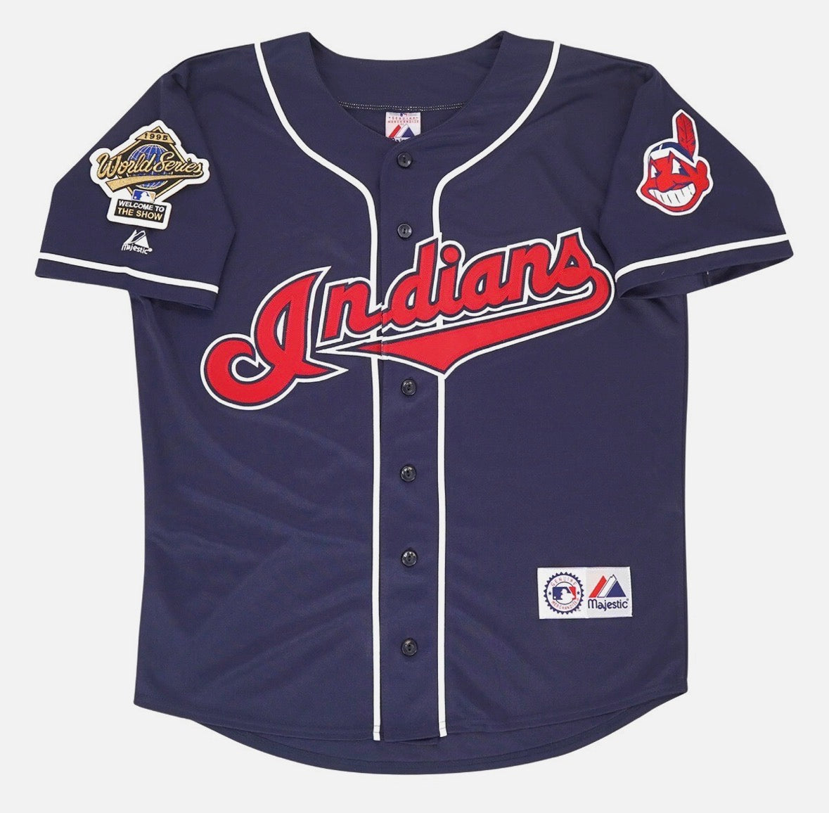 Sandy Alomar Cleveland Indians 1995 World Series Official product image 2