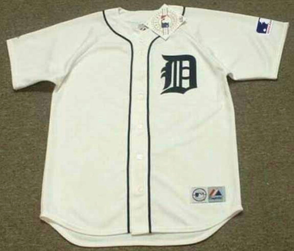 Norm Cash Detroit Tigers Official MLB Majestic Jersey white product image 2