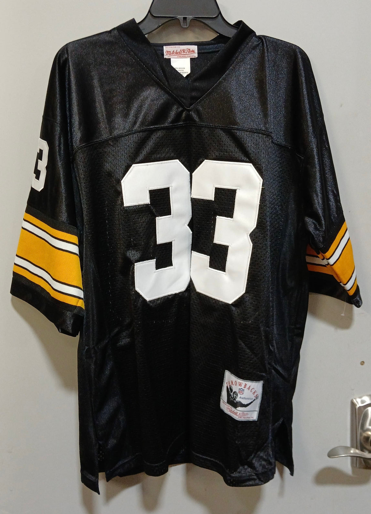 Merril Hoge Pittsburgh Steelers Official NFL Mitchell & product image 2