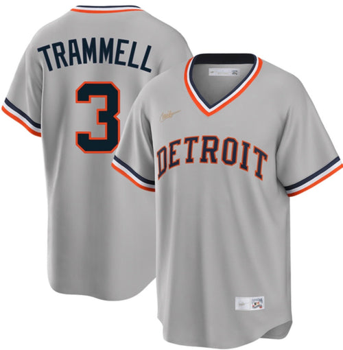 Alan Trammell Detroit Tigers Official MLB Nike Jersey product image 1