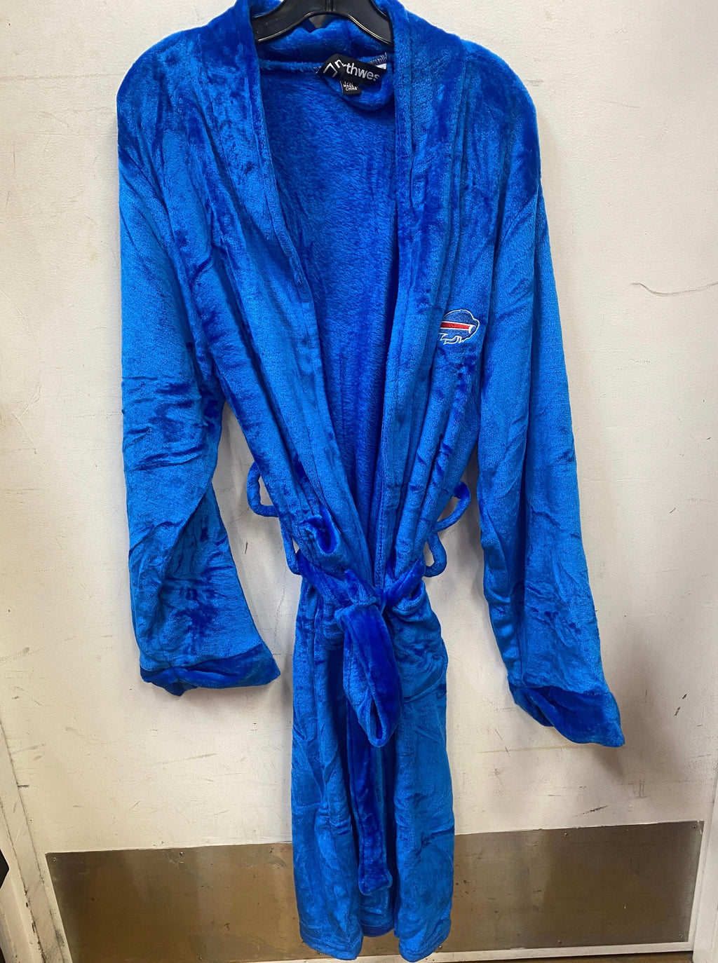 Buffalo Bills Men’s/Woman Official NFL bath robe 26x47 one product image 2