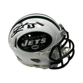 Santana Moss Autographed New York Jets Speed Mini Helmet Steiner CX product image 1, provided for visual reference and