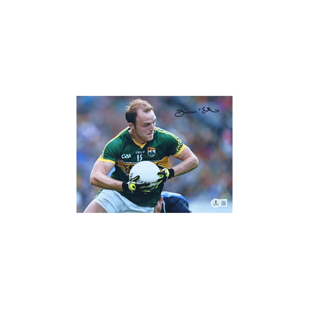 Darran O'Sullivan Autographed Gleinbeigh-Glencer 8x10 Beckett product image 1, provided for visual reference and product