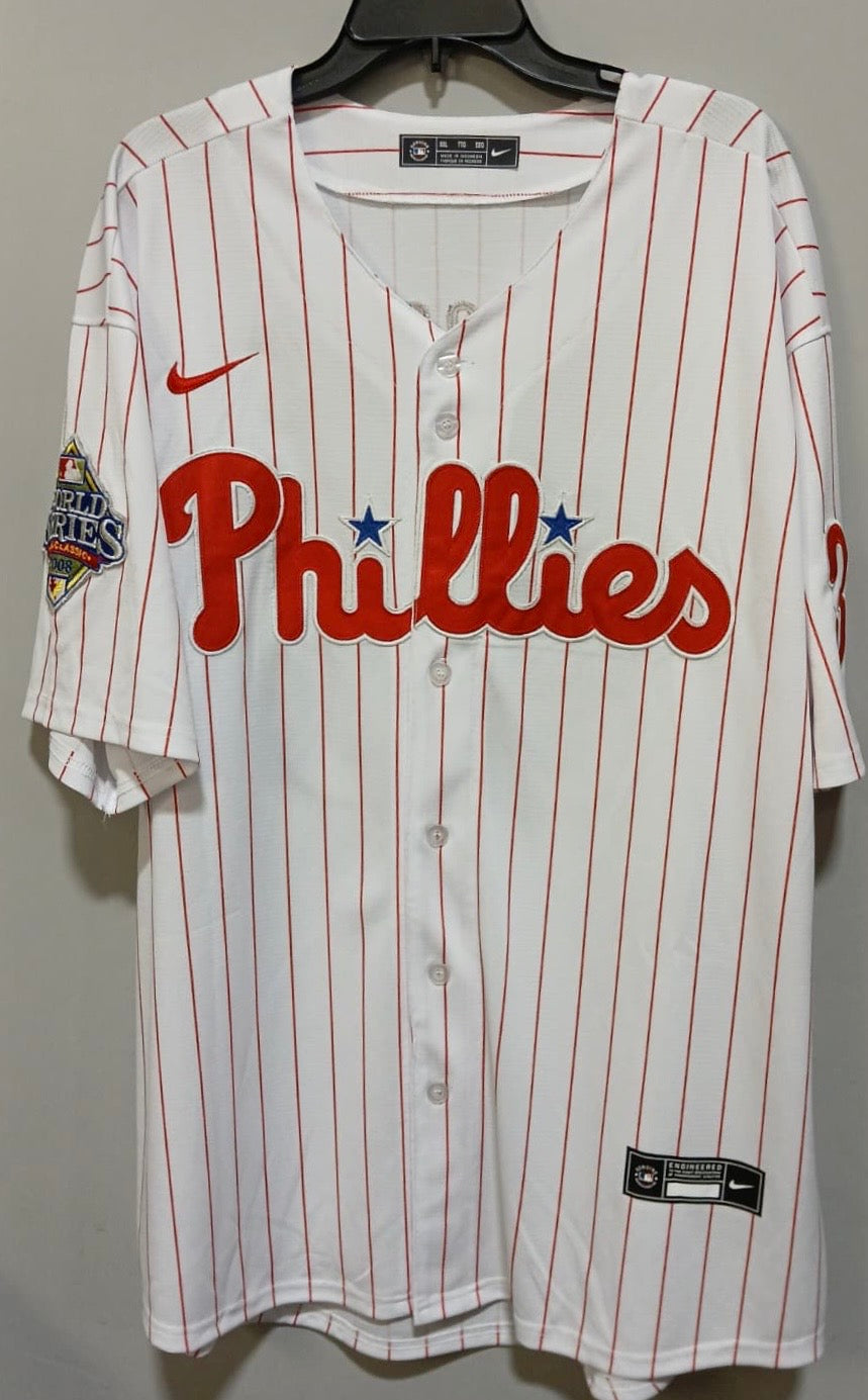 Cole Hamels Philadelphia Phillies 2008 World Series Jersey product image 2